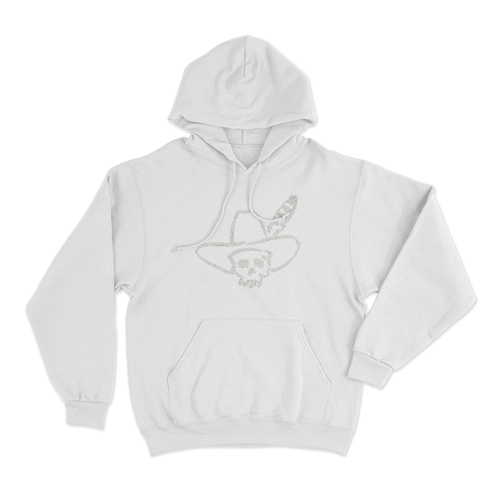 Bingham Logo Unisex Hoodie White Bingham Logo Unisex Hoodie White