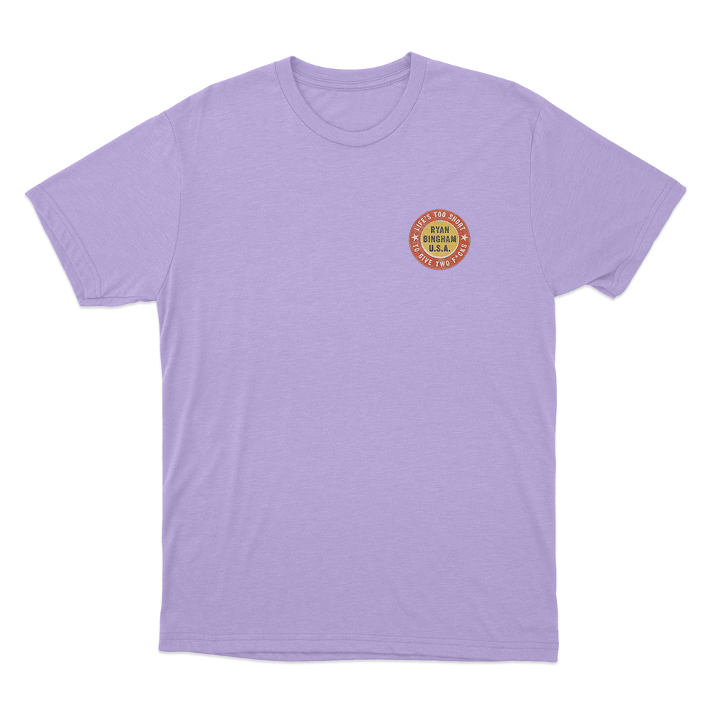 Life's Too Short Unisex T Shirt Purple Lifes Too Short Unisex T Shirt Purple