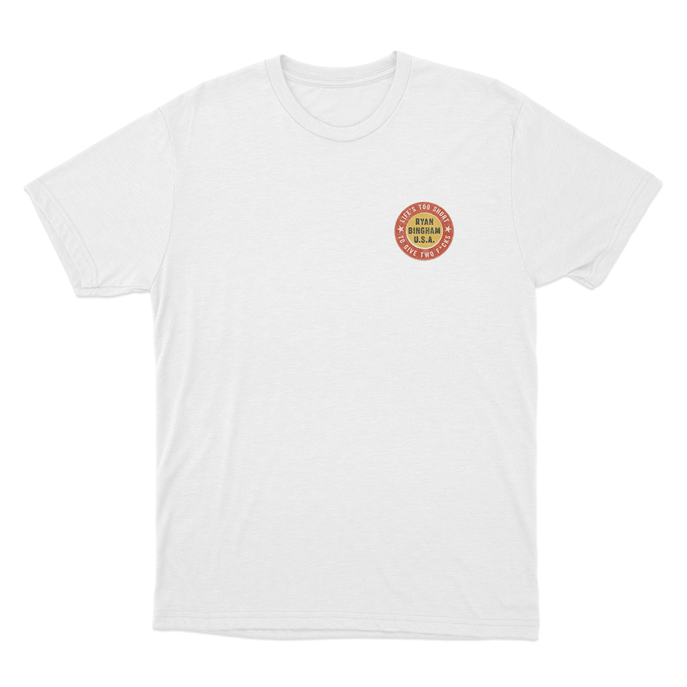 Life's Too Short Unisex T Shirt White Lifes Too Short Unisex T Shirt White