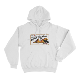 Ryan Bingham Desert Cowboy Unisex Hoodie White