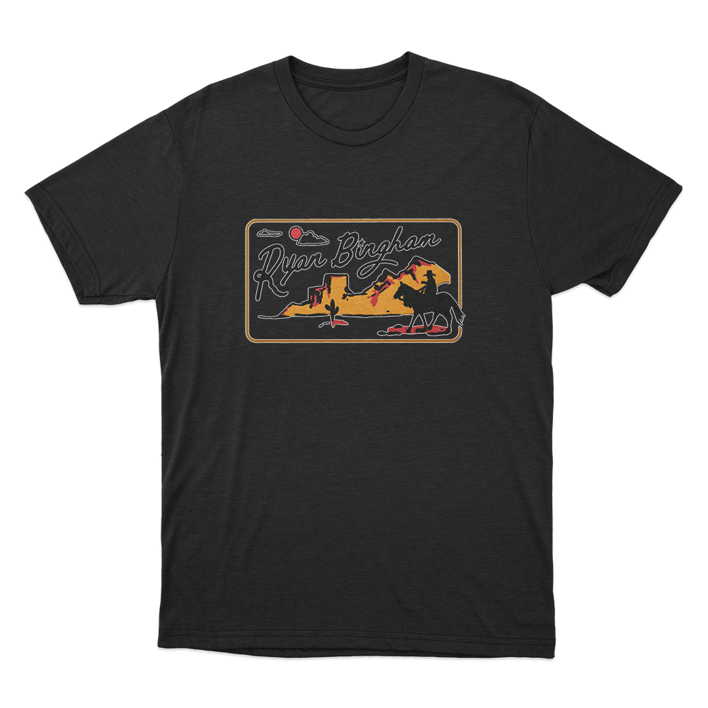 Ryan Bingham Desert Cowboy Unisex T Shirt Black Ryan Bingham Desert Cowboy Unisex T Shirt Black