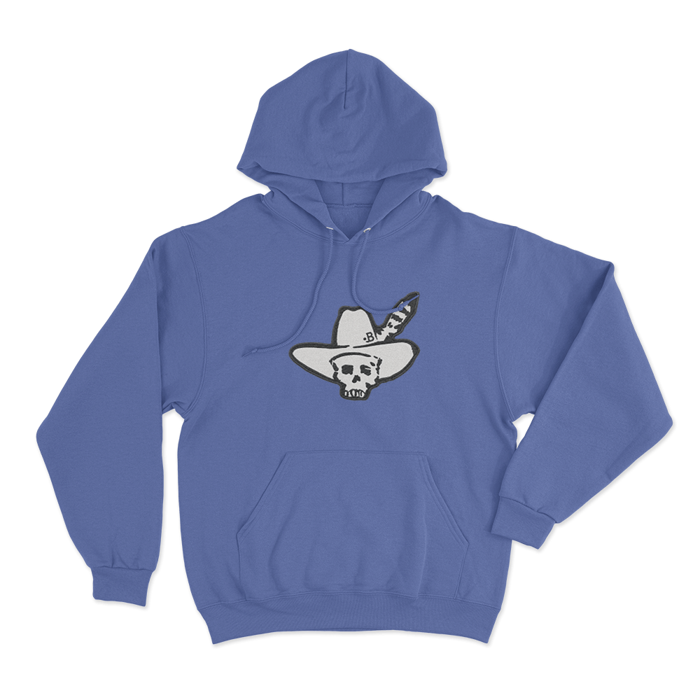 Ryan Bingham Logo Unisex Hoodie Blue Ryan Bingham Logo Unisex Hoodie Blue