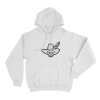 Ryan Bingham Logo Unisex Hoodie White