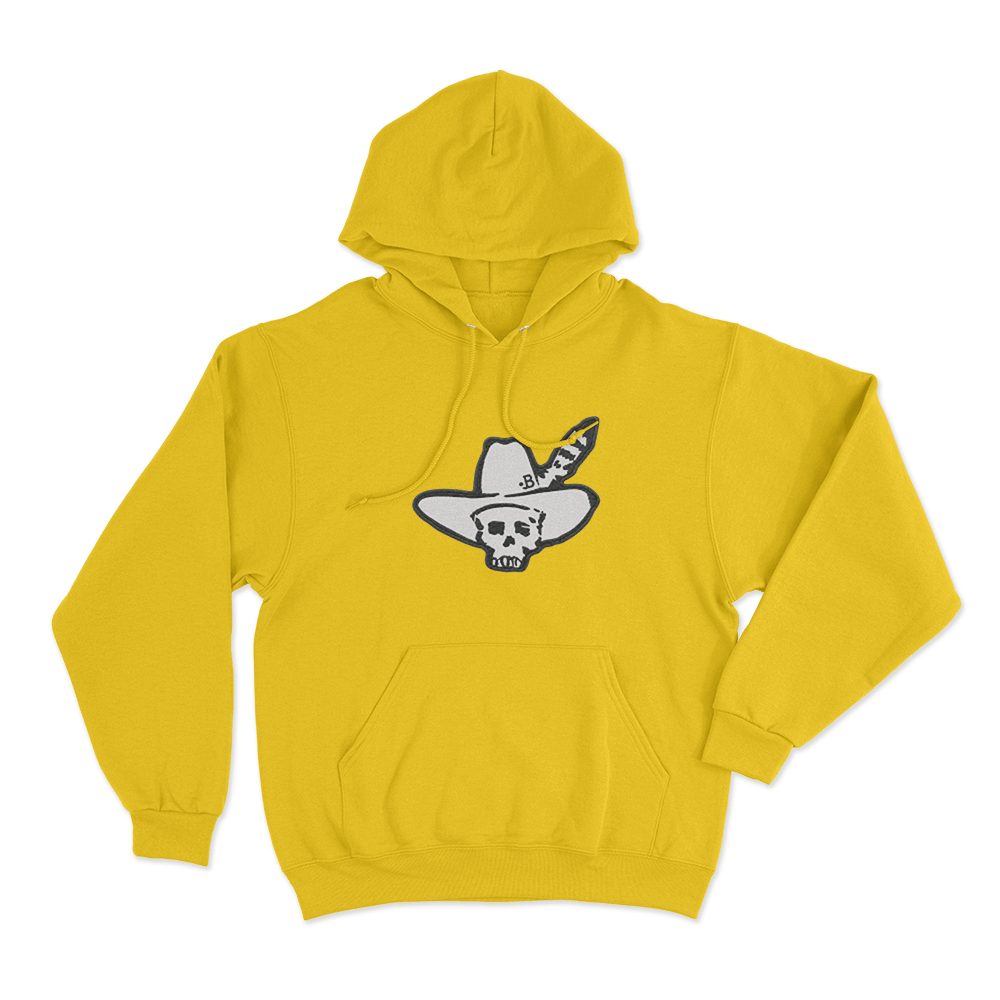 Ryan Bingham Logo Unisex Hoodie Yellow Ryan Bingham Logo Unisex Hoodie Yellow