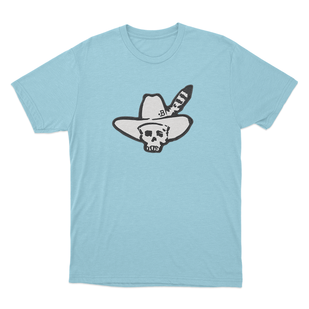 Ryan Bingham Logo Unisex T Shirt Sky Blue Ryan Bingham Logo Unisex T Shirt Sky Blue