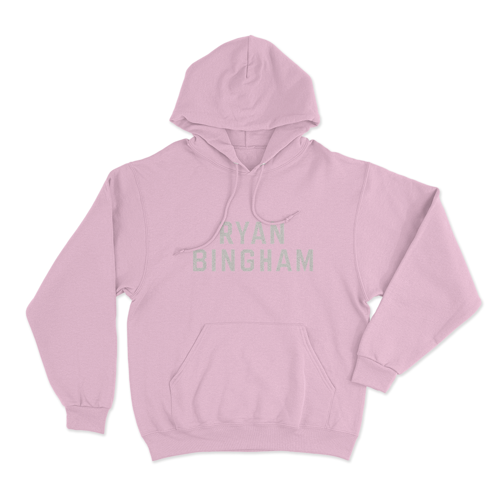 Ryan Bingham Unisex Hoodie Pink Ryan Bingham Unisex Hoodie Pink