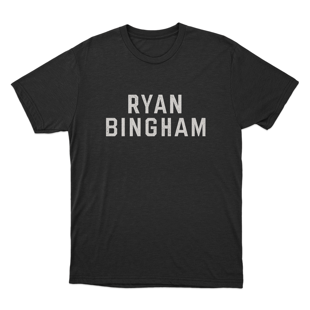 Ryan Bingham Unisex T Shirt Black Ryan Bingham Unisex T Shirt Black