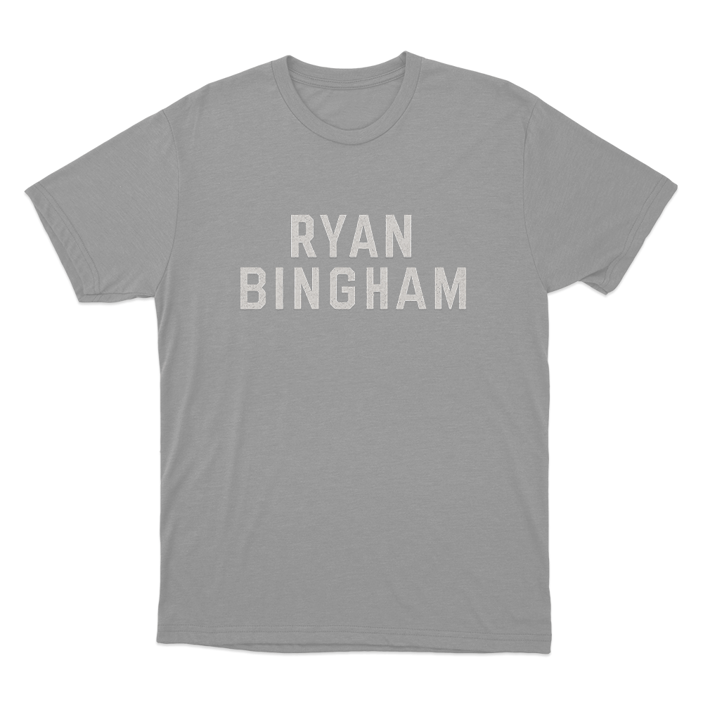 Ryan Bingham Unisex T Shirt Grey Ryan Bingham Unisex T Shirt Grey
