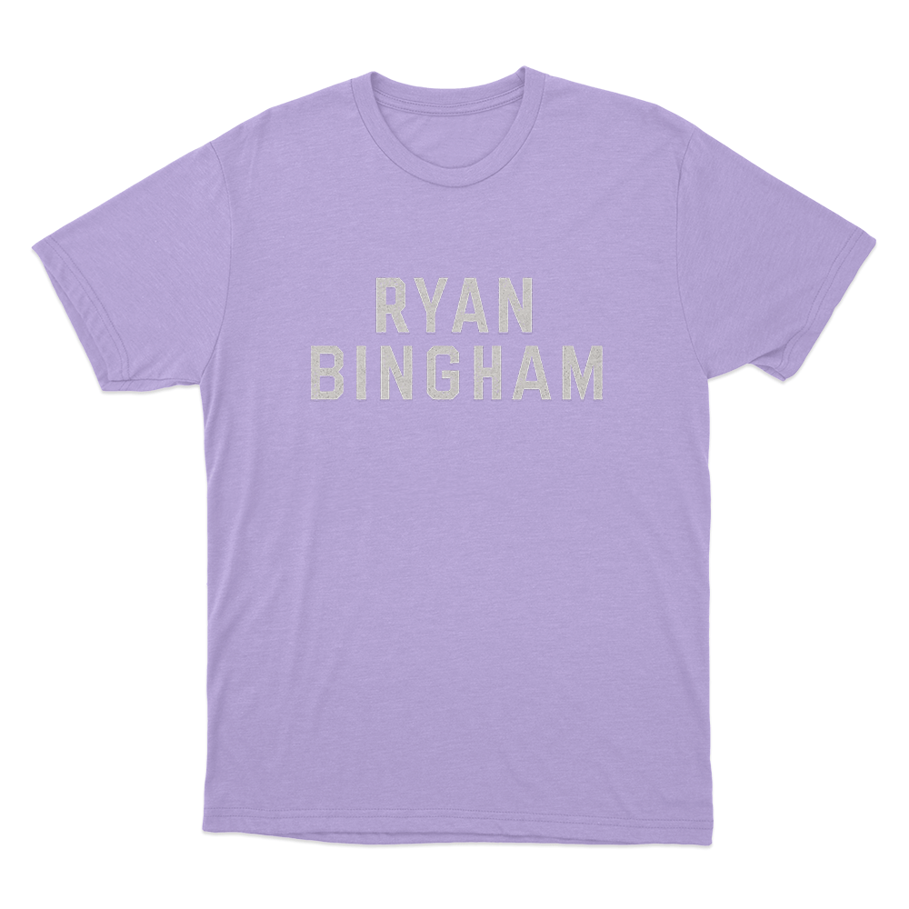 Ryan Bingham Unisex T Shirt Purple Ryan Bingham Unisex T Shirt Purple