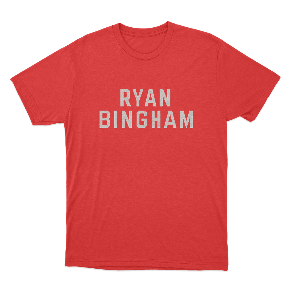 Ryan Bingham Unisex T Shirt Red Ryan Bingham Unisex T Shirt Red