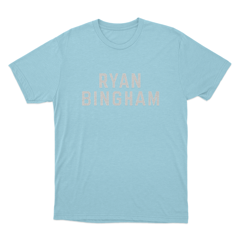 Ryan Bingham Unisex T Shirt Sky Blue Ryan Bingham Unisex T Shirt Sky Blue
