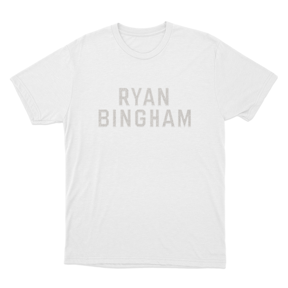 Ryan Bingham Unisex T Shirt White Ryan Bingham Unisex T Shirt White