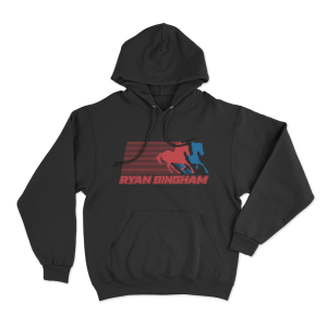 Wild Horses Unisexx Hoodie Black