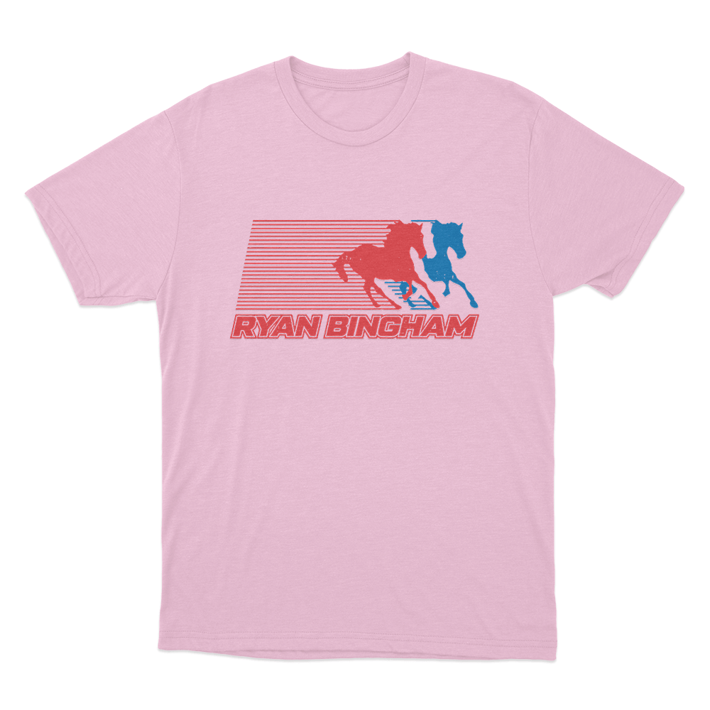 Wild Horses Unisexx T Shirt Pink Wild Horses Unisexx T Shirt Pink